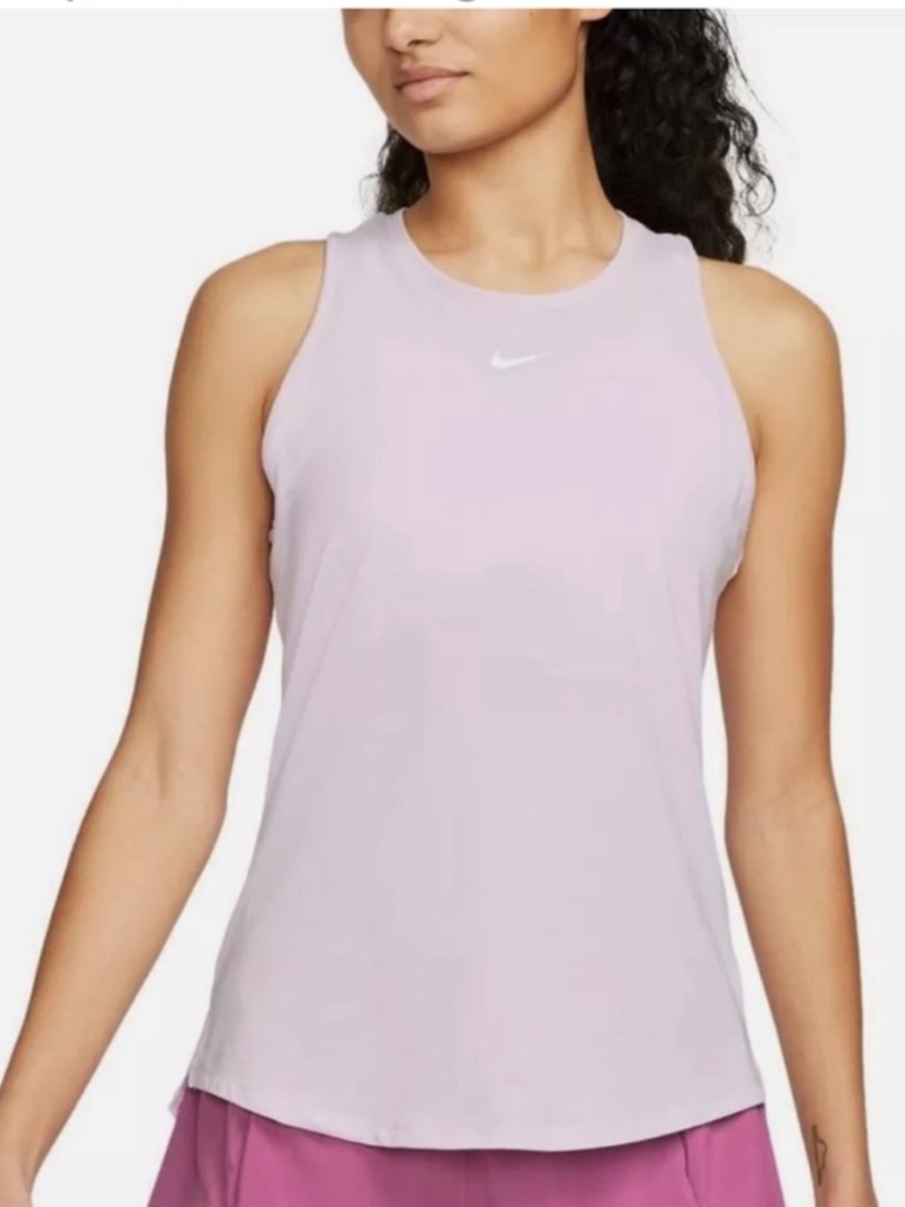 Nike Lilac Activewear Sleeveless Dri Fit Tank Top, Size 1X, NWT